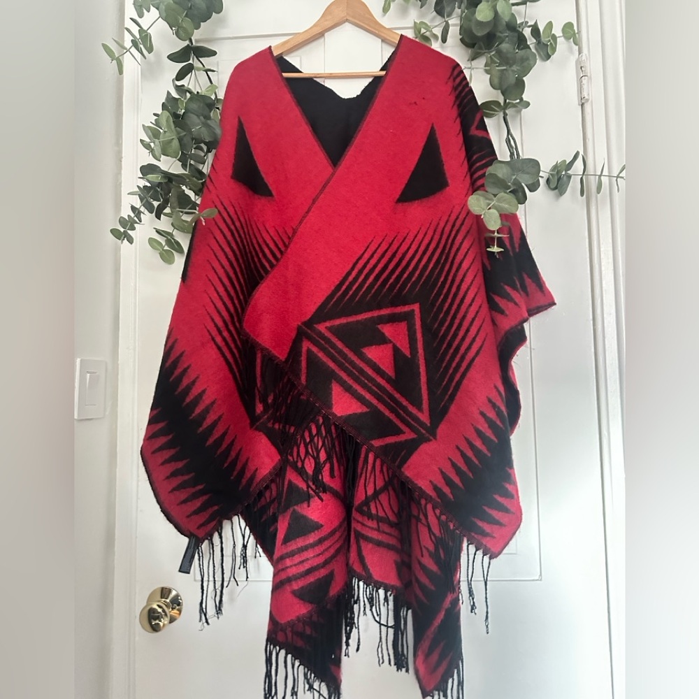 Express Southwestern Inspired Poncho